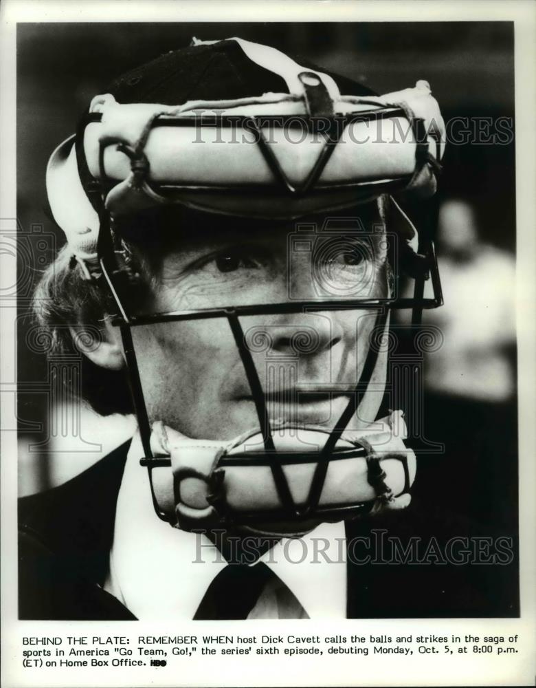 Press Photo Dick Cavett hosts Remember When, series&#39; 6th episode Go Team Go! - Historic Images