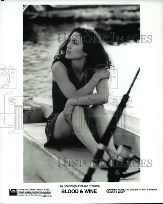 1997 Press Photo Jennifer Lopez as Gabrielle in Bob Rafelson's Blood & Wine - Historic Images