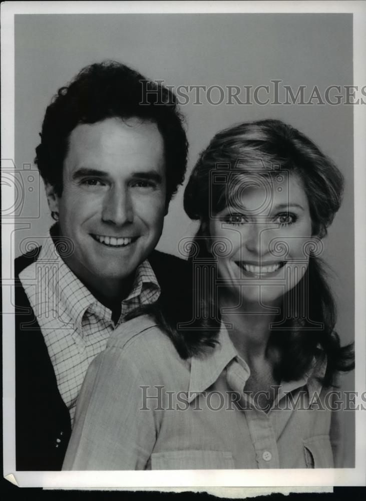 1982 Press Photo Bradford Dillman and Mary Frann in "King's Crossing" - Historic Images