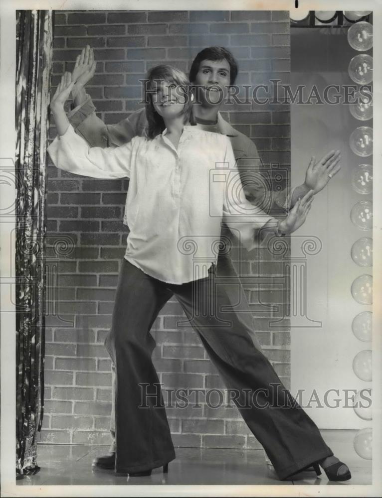 1978 Press Photo Char Fontane and Paul Regina in Joe and Valerie - cvp60070 - Historic Images