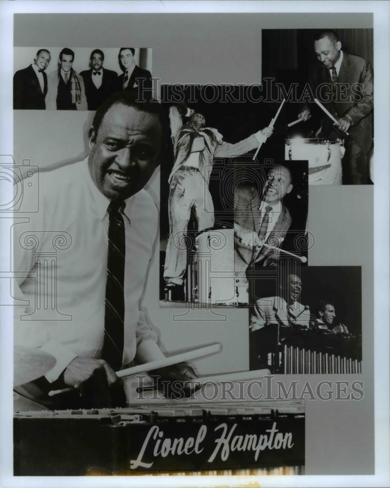 Press Photo Lionel Hampton performing his music - cvp59921 - Historic Images