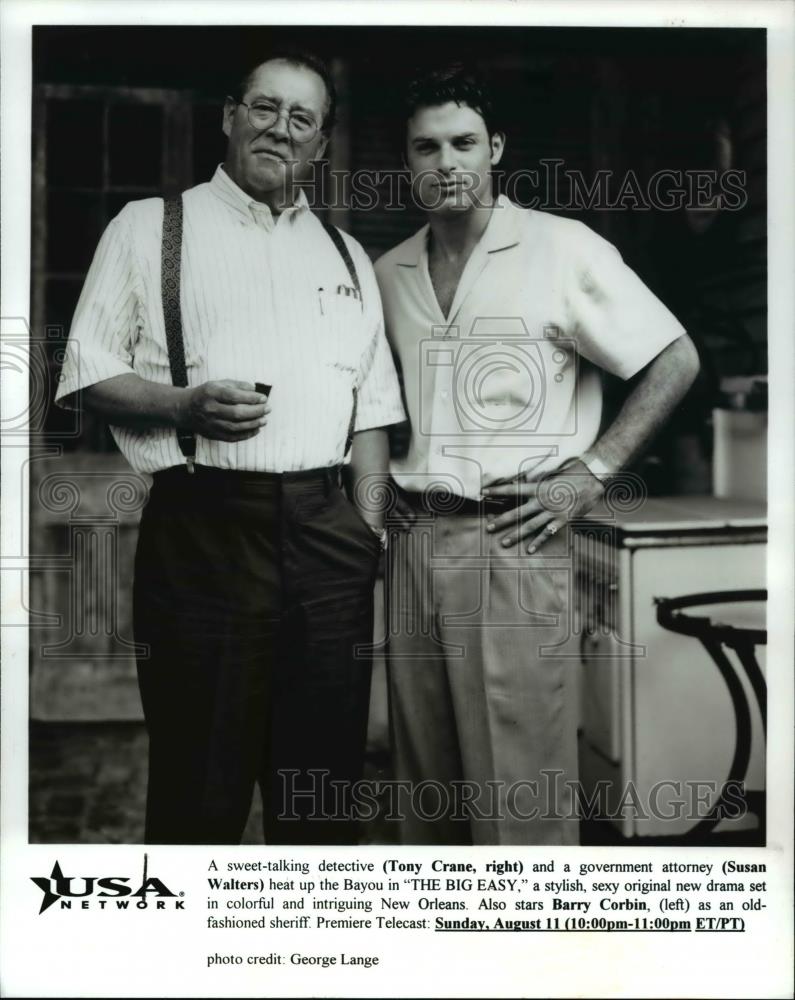 1997 Press Photo Tony Crane and Barry Corbin in The Big Easy - cvp59844 - Historic Images