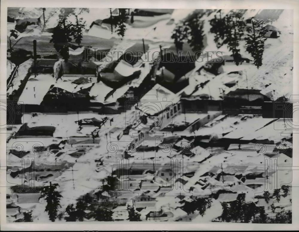 1952 Press Photo Worst Snow and Rain Falls on California in 62 Years - nef34028 - Historic Images