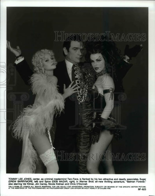 Press Photo Tommy Lee Jones as Two-Face in Warner Bros.' Batman Forever - Historic Images