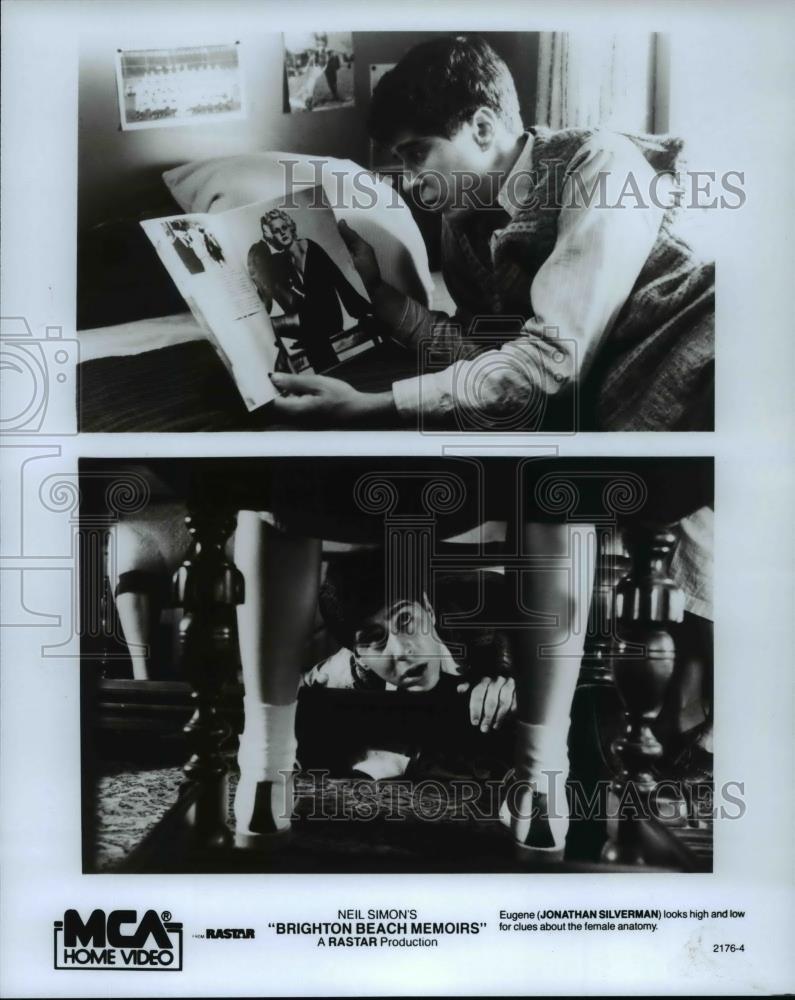 1987 Press Photo Jonathan Silverman in Brighton Beach Memoirs - cvp60434 - Historic Images