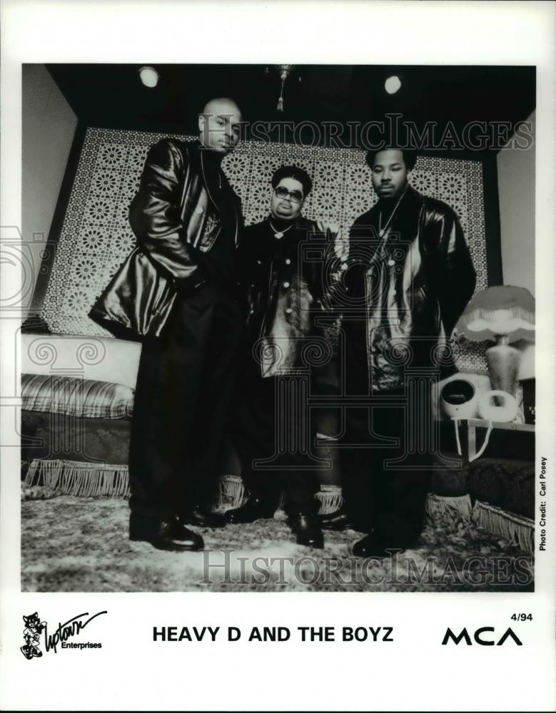 1997 Press Photo Heavy D and The Boyz - cvp60397 - Historic Images