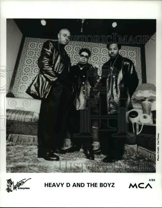 1997 Press Photo Heavy D and The Boyz - cvp60397 - Historic Images