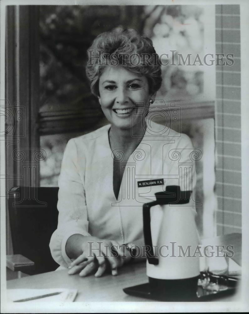 1981 Press Photo Michael Learned in WJKW, ch. 8 - cvp60448 - Historic Images