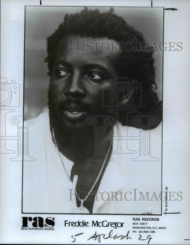 1987 Press Photo Freddie McGregor - cvp59547 - Historic Images