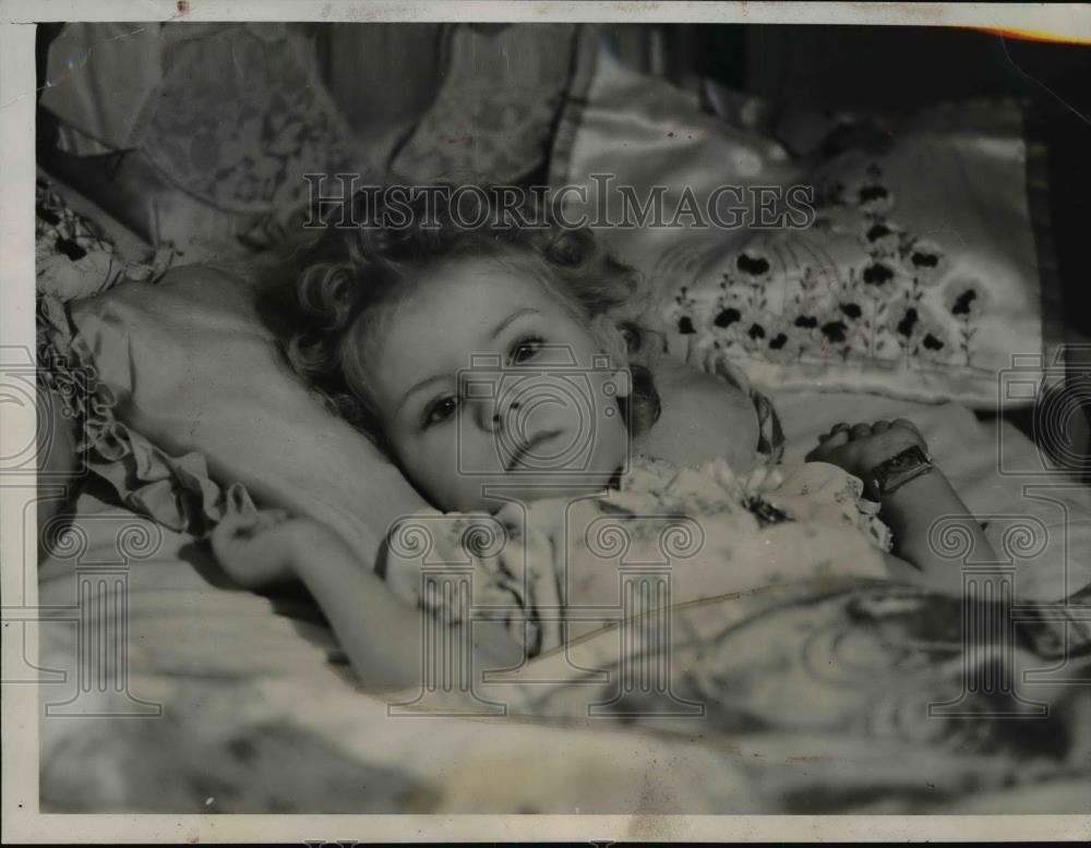 1938 Press Photo Mary Ellen Reardon Completes 200th Day of Unconsciousness - Historic Images