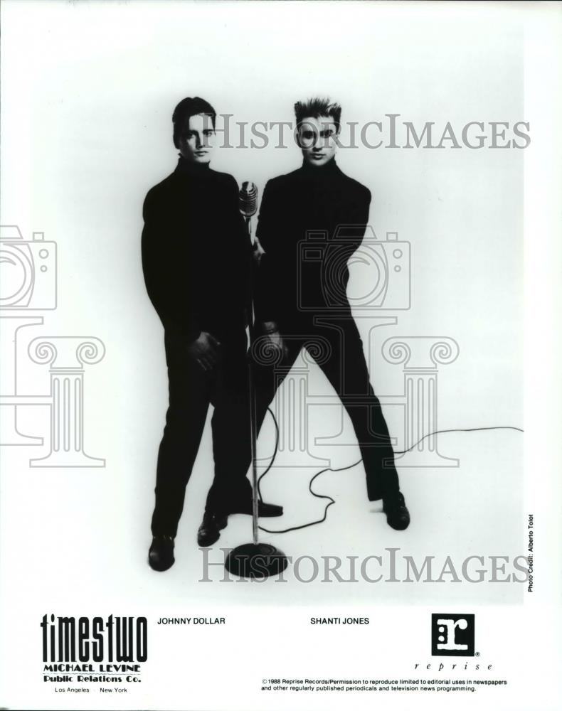 1989 Press Photo Timestwo musical group - cvp60100 - Historic Images