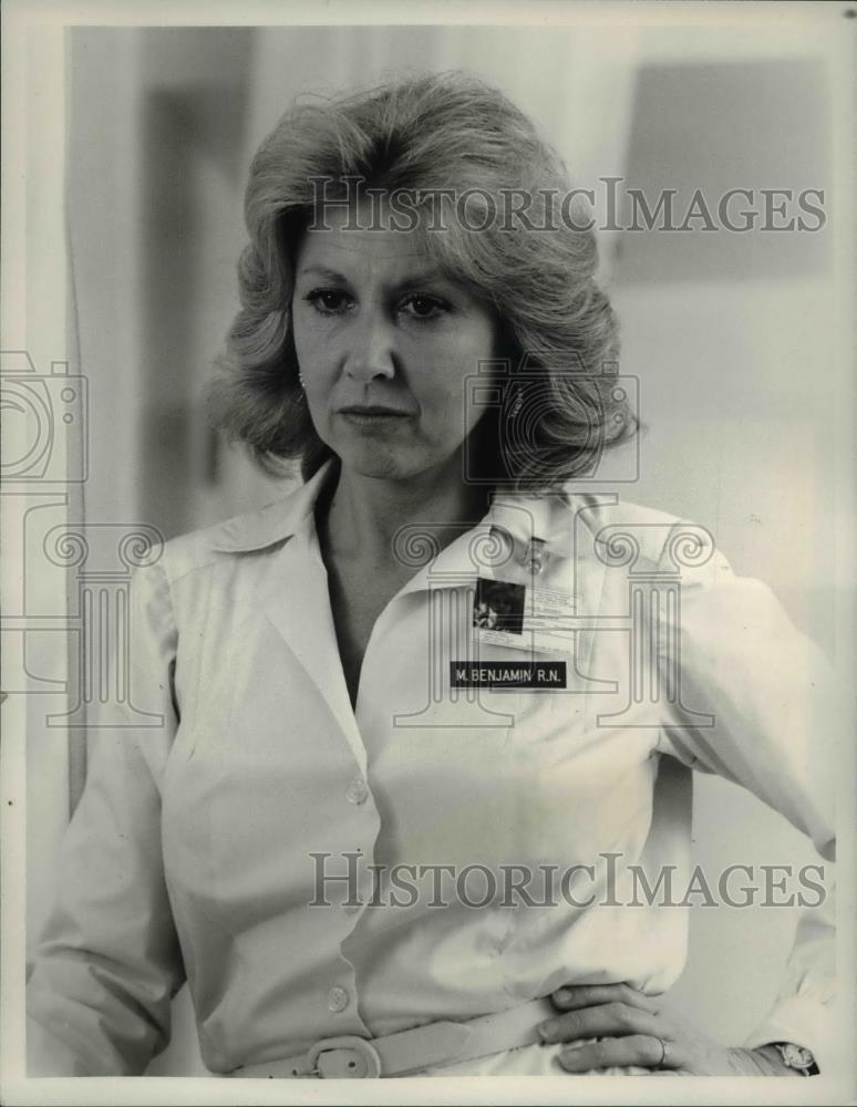1981 Press Photo Michael Learned stars as a widow in CBS&#39; &quot;Nurse&quot; - cvp60449 - Historic Images