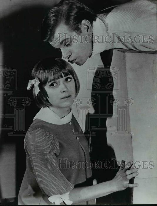 1967 Press Photo Scene from the production," You're a Good Man Charlie Brown" - Historic Images