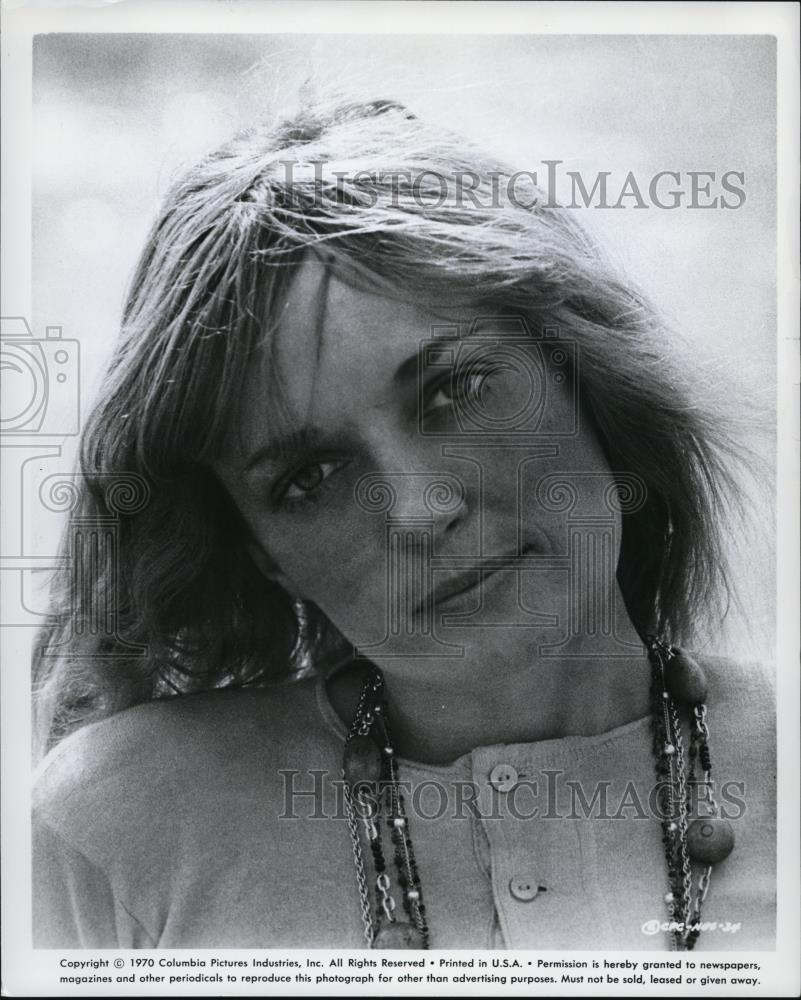 1971 Press Photo Jenny Runacre Celebrity Actress Head Shot - cvb20788 - Historic Images