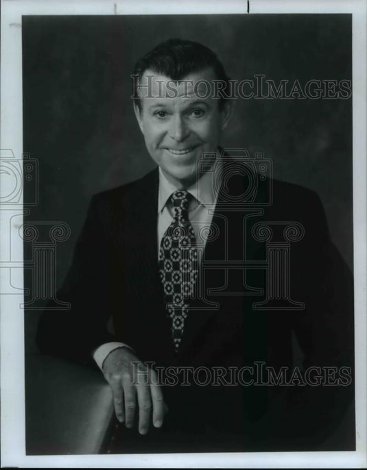 1985 Press Photo Dennis Day Irish Tenor Singer - cvb23948 - Historic Images