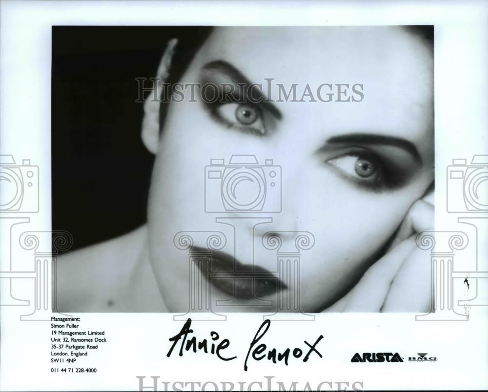 1992 Press Photo Annie Lennox, singer - cvp75149 - Historic Images