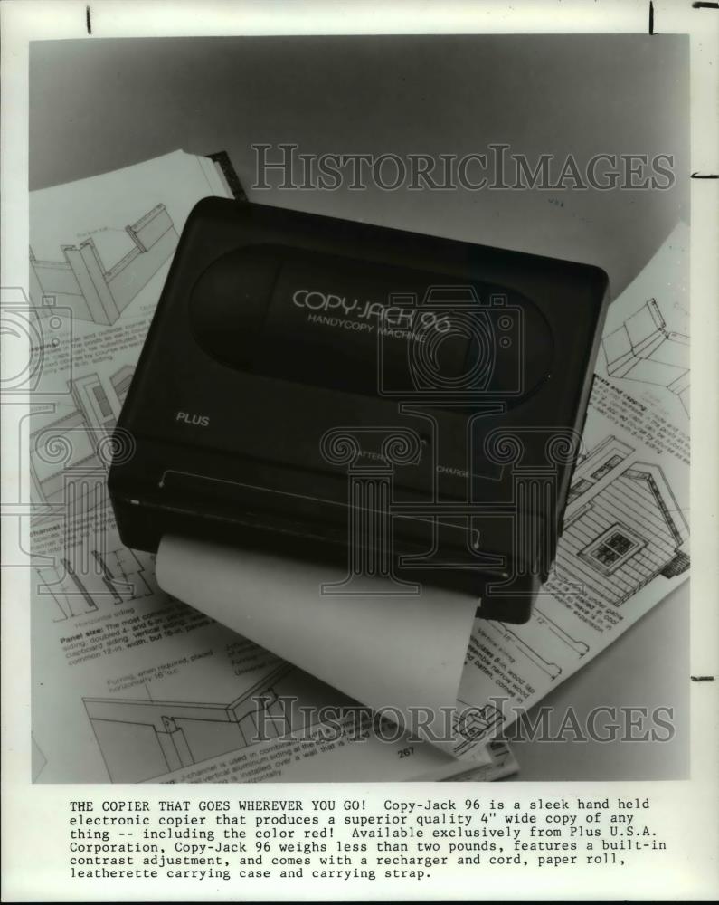 1987 Press Photo Ad for Copy-Jack 96 - cvb24150 - Historic Images