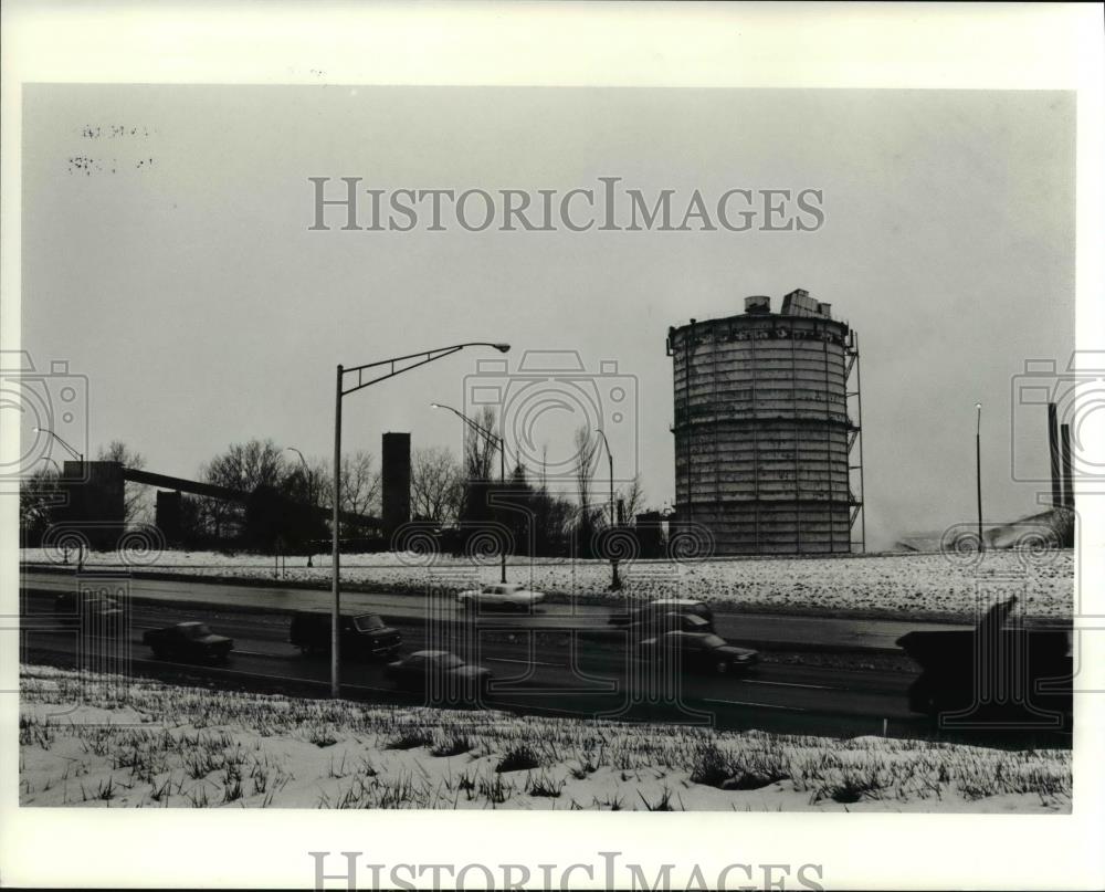 1990 Press Photo LTV Steel Co. coke plant - cva66841 - Historic Images