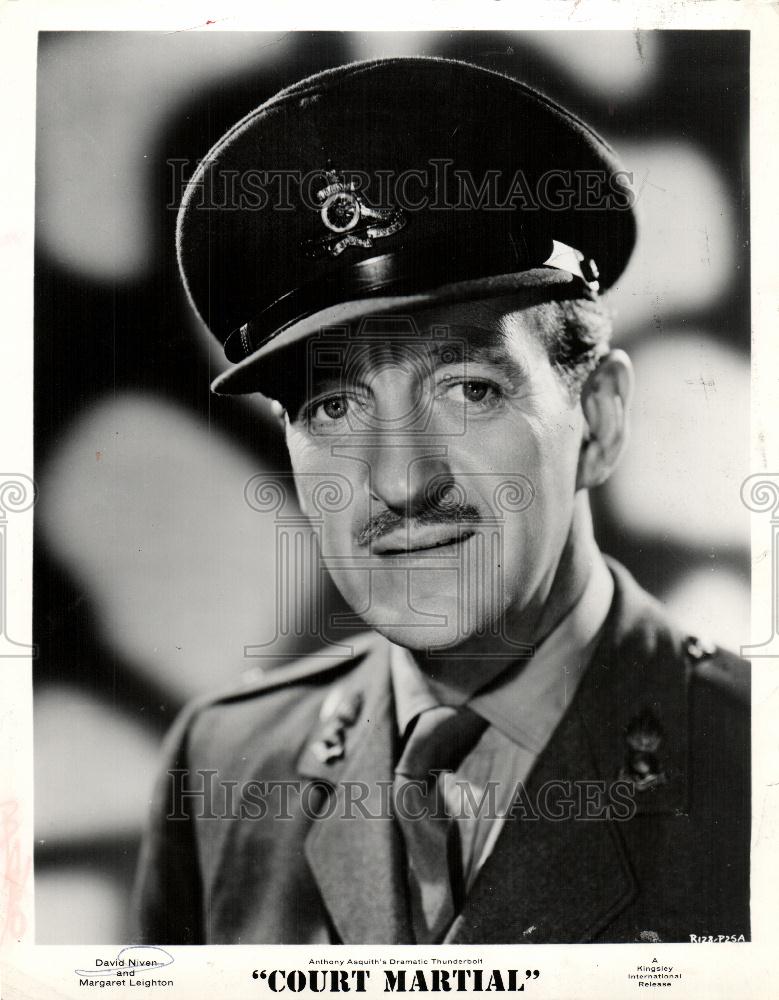 1955 Press Photo David Niven British actor novelist - Historic Images