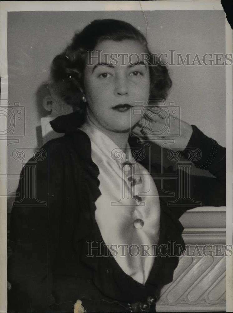 1937 Press Photo Nancy Traylor Swift - nef33479 - Historic Images