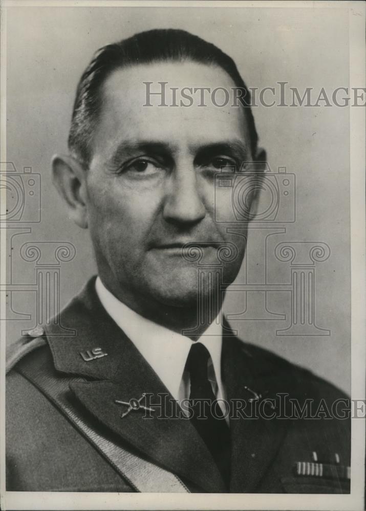 1938 Press Photo Col. Henry T. Burgin Nominated for Brigadier General - Historic Images