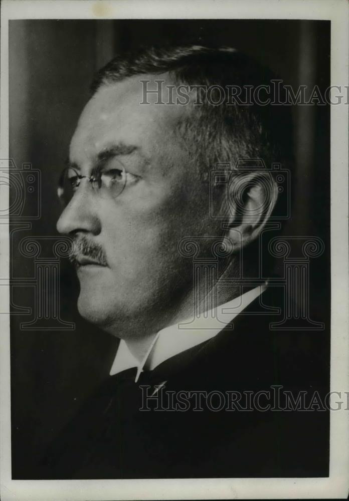 1933 Press Photo Dr. Guerther, German Cabinet Minister - nef37937 - Historic Images