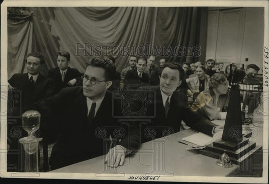 1938 Press Photo 20th Anniversary State Monopoly on Soviet Trade, Moscow Russia - Historic Images