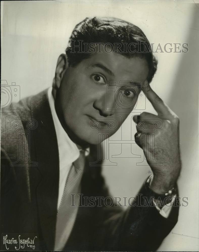 1957 Press Photo Eddie Schaeffer Appearing in New 1958 Edition of Bagels &amp; Yox - Historic Images