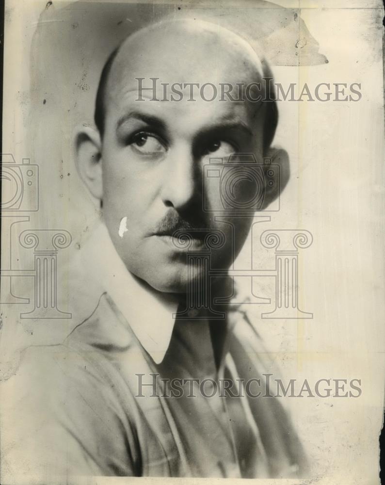 1937 Press Photo Vince Barnett, Actor - nef55352 - Historic Images