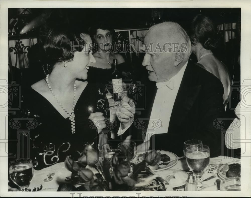 1939 Press Photo Walter Damrosch, Ampero Iturbi at Philharmonio-Symphony Dinner - Historic Images