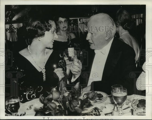1939 Press Photo Walter Damrosch, Ampero Iturbi at Philharmonio-Symphony Dinner - Historic Images