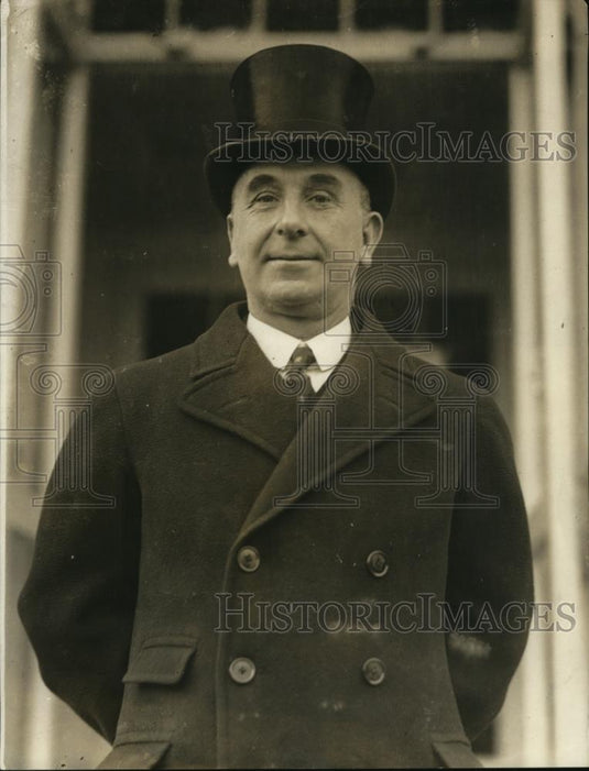 1924 Press Photo Sir Robert Horne Ex Chancellor of the Exchequer - nep00471 - Historic Images