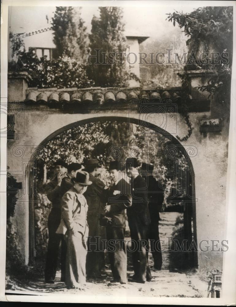 1936 Press Photo Cannes villa of Mrs Wallis Simpson in France - nep01034 - Historic Images