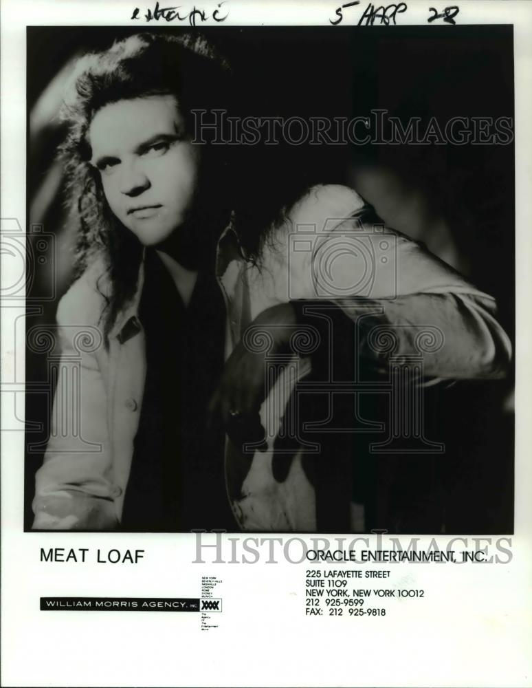 1990 Press Photo Meat Loaf - cvp59145 - Historic Images
