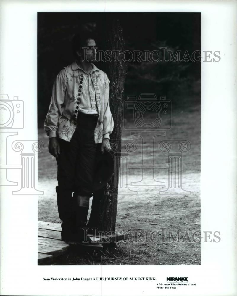 1995 Press Photo Sam Waterston in John Duigan&#39;s The Journey of August King - Historic Images