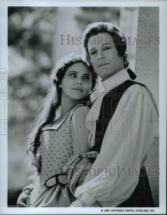 1987 Press Photo Richard Chamberlain & Ornella Muti in Casanova - cvp59654 - Historic Images