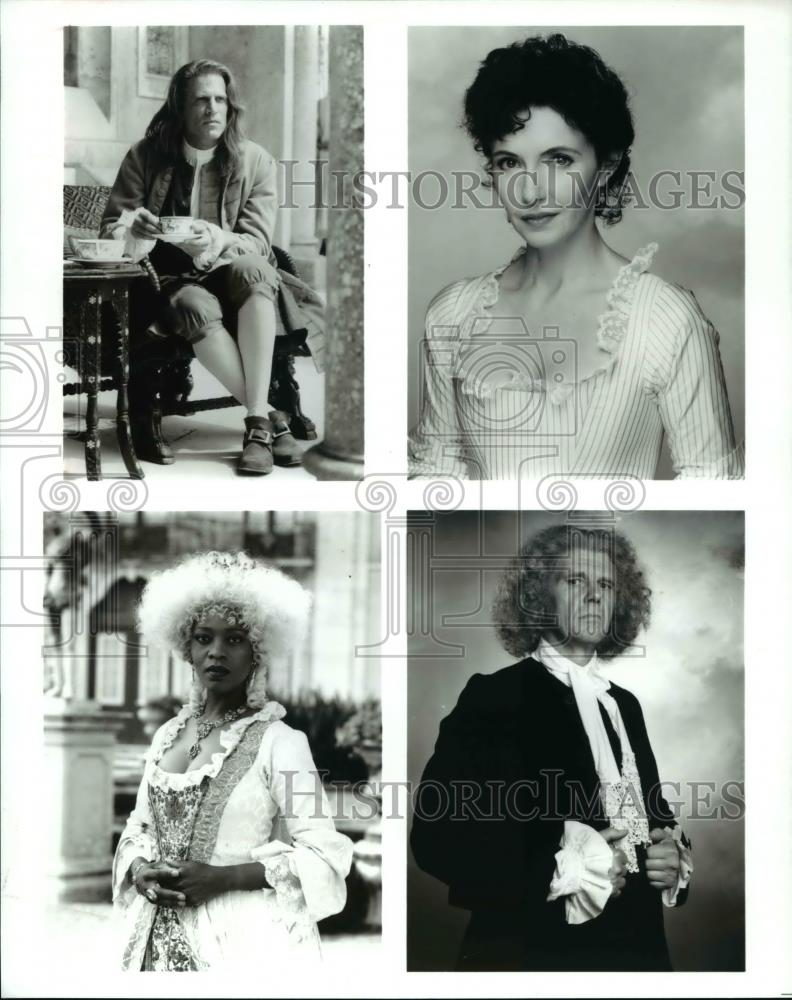 1996 Press Photo Ted Danson &amp; Mary Steenburgen stars in Gulliver&#39;s Travels - Historic Images