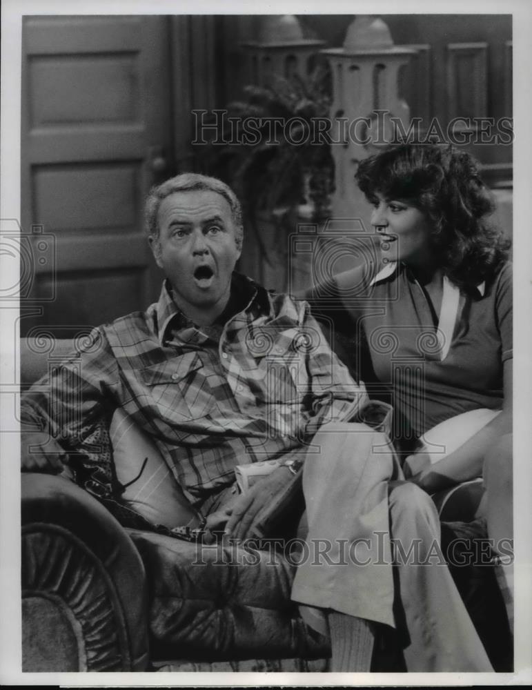 1978 Press Photo Harvey Korman & Christine Lahti in The Harvey Korman Show - Historic Images