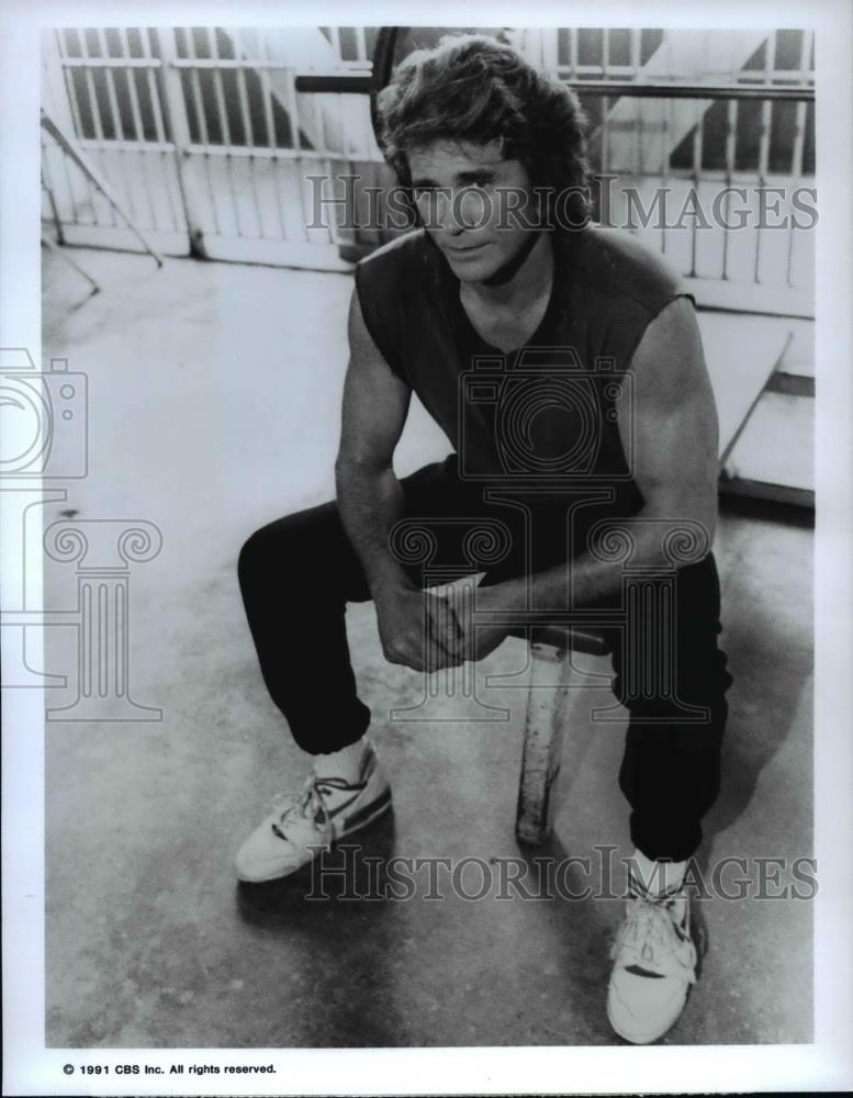 1992 Press Photo Michael Landon in &quot;US&quot; - cvp60178 - Historic Images