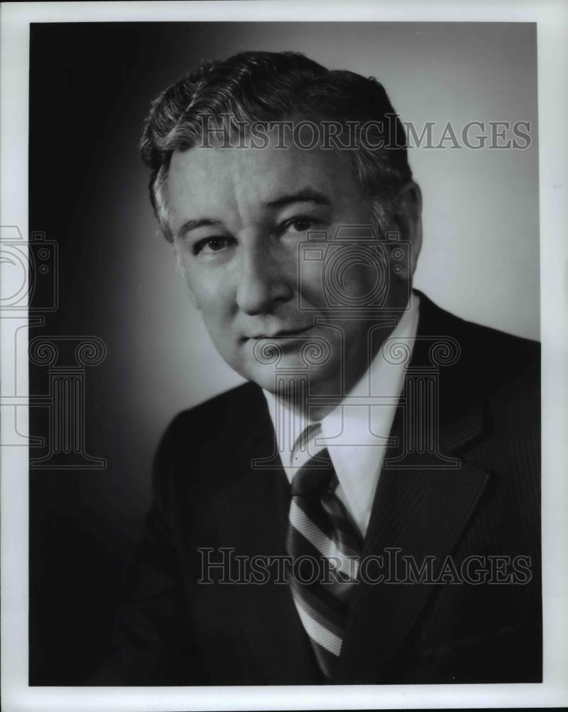 1975 Press Photo Warren W. Lebeck, President of the Board of Trade of Chicago - Historic Images