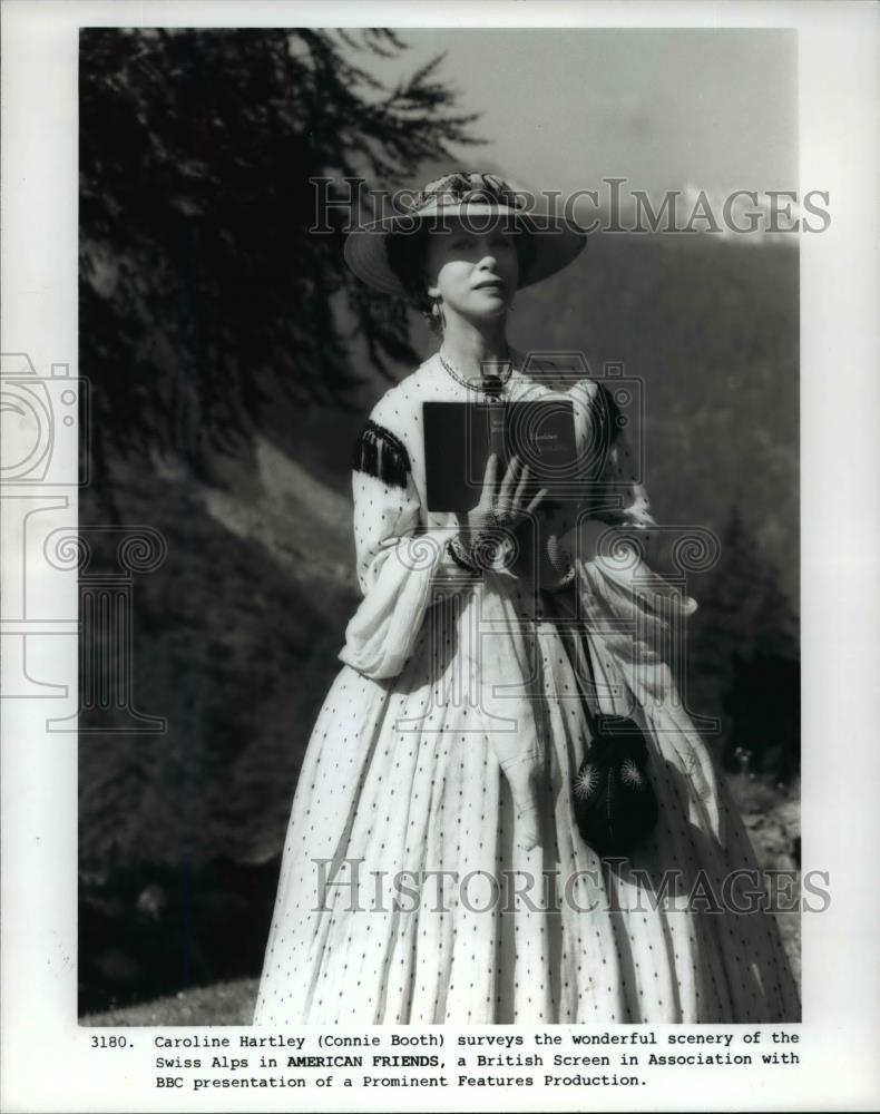 1992 Press Photo Connie Booth stars as Caroline Hartley in American Friends - Historic Images