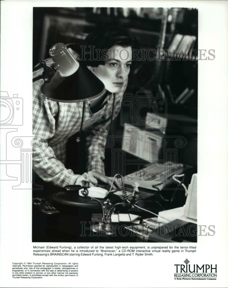 1995 Press Photo Edward Furling stars as Michael in Brainscan - cvp60494 - Historic Images