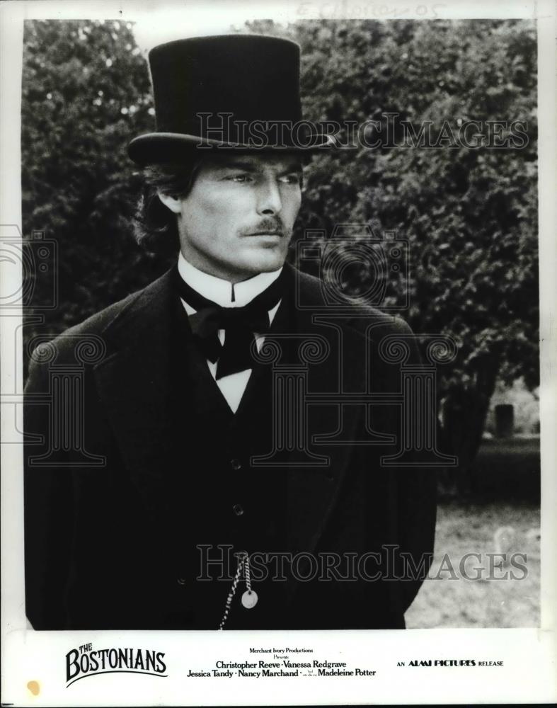 1989 Press Photo Christopher Reeve in The Bostonians - cvp60514 - Historic Images