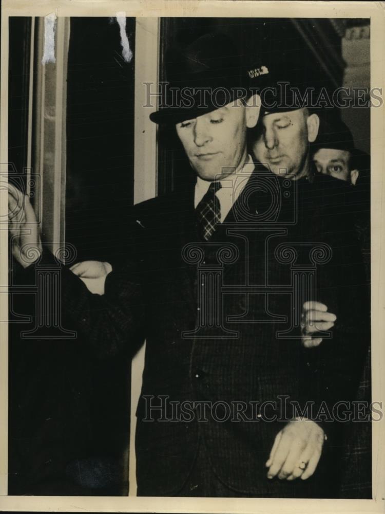 1939 Press Photo Harold Hastings Charged w/ Auto Accident Murder, Norwalk, Ohio - Historic Images