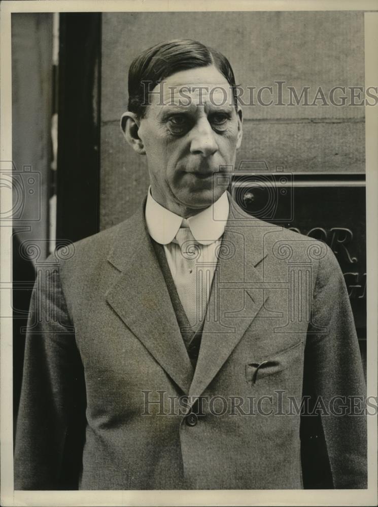 1931 Press Photo Dr. Lyman Wilbur at the American Medical Association Convention - Historic Images