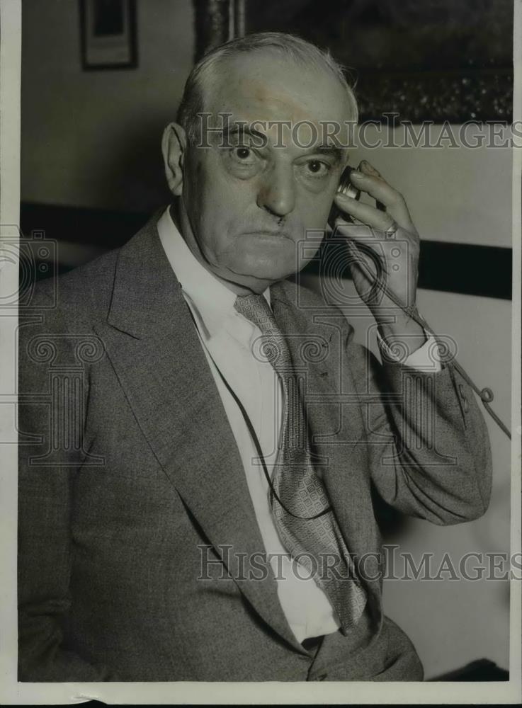 1933 Press Photo Charles Moderwell Chicago Democrat regional advisor - Historic Images