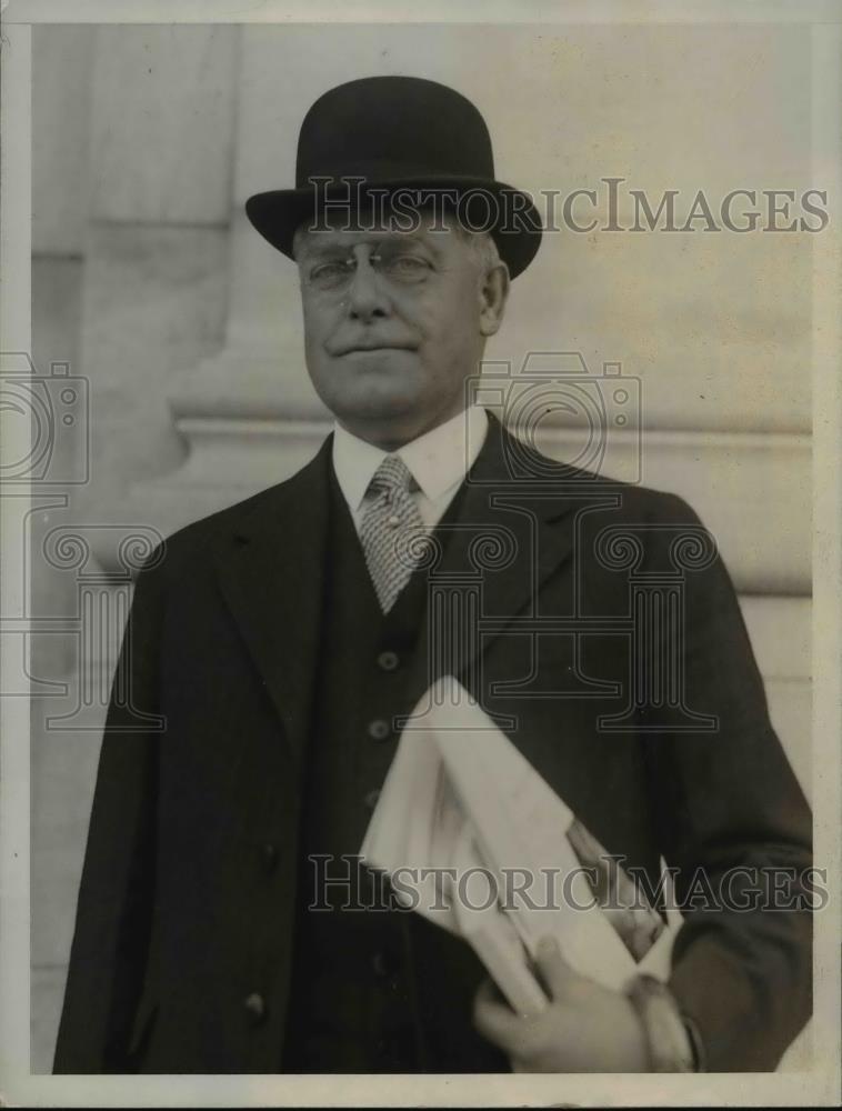 1927 Press Photo Edwin Brewington Parker US Chamber of Commerce board - Historic Images