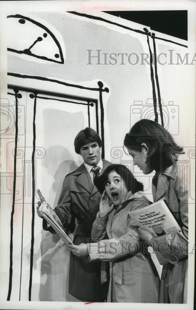 1971 Press Photo Cast of &quot;How to Succeed in Biz without Really Trying&quot; Play - Historic Images