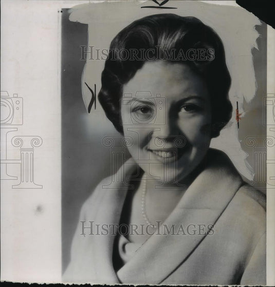 1961 Press Photo Princess Beatrix of Netherlands - nef58608 - Historic Images
