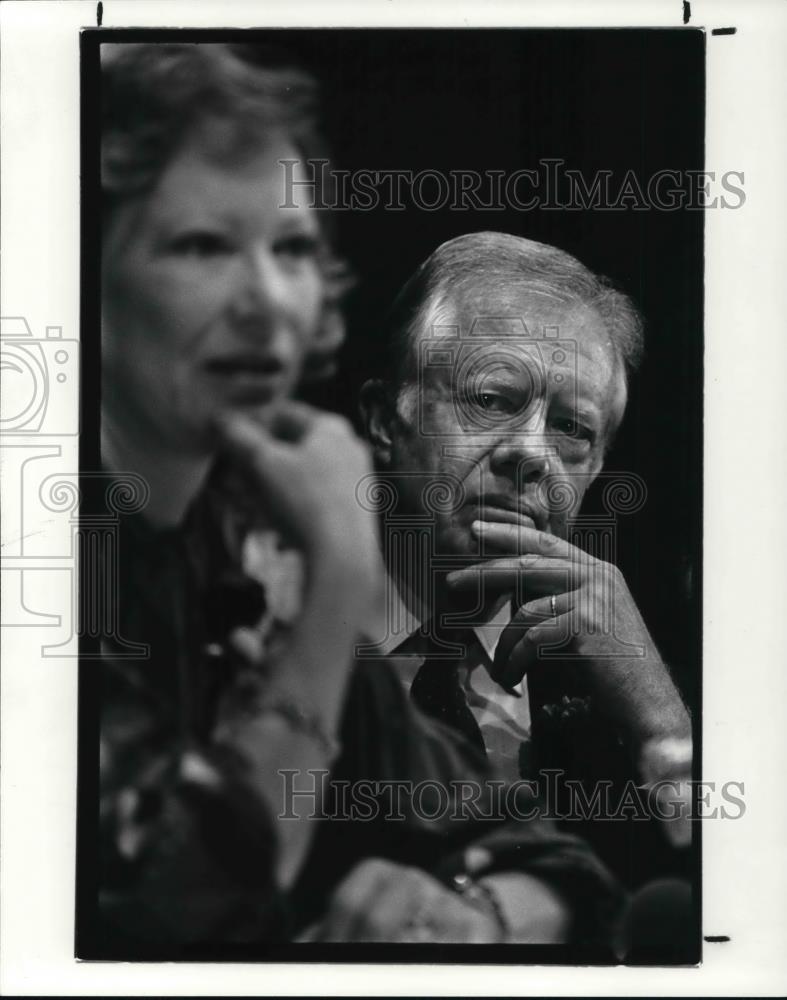 1986 Press Photo President Jimmy Carter - cva20526 - Historic Images